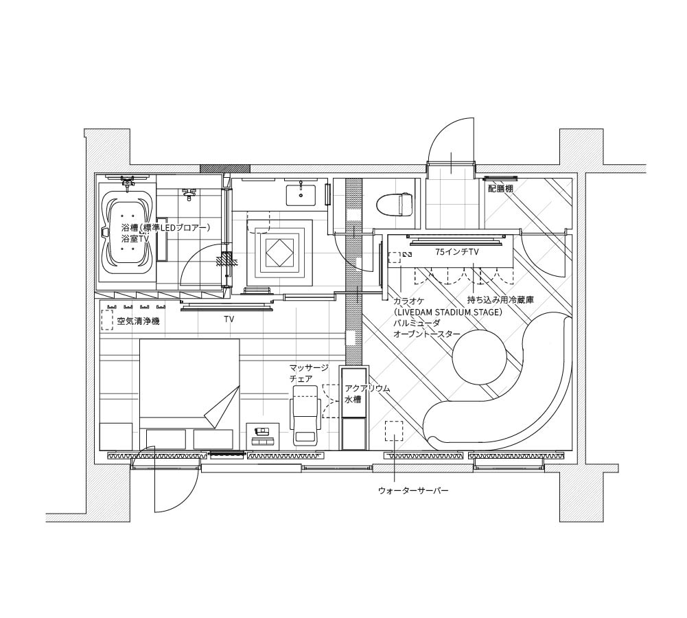 room No.303間取り