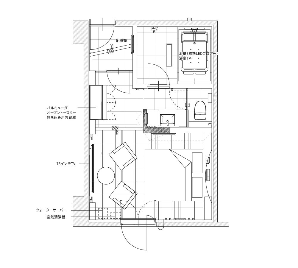 room No.305間取り