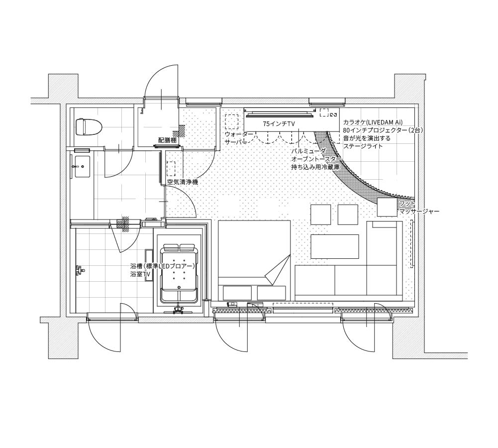 room No.404間取り