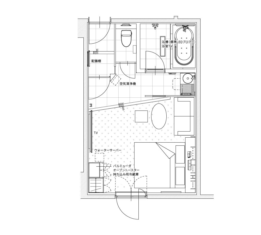 room No.405間取り