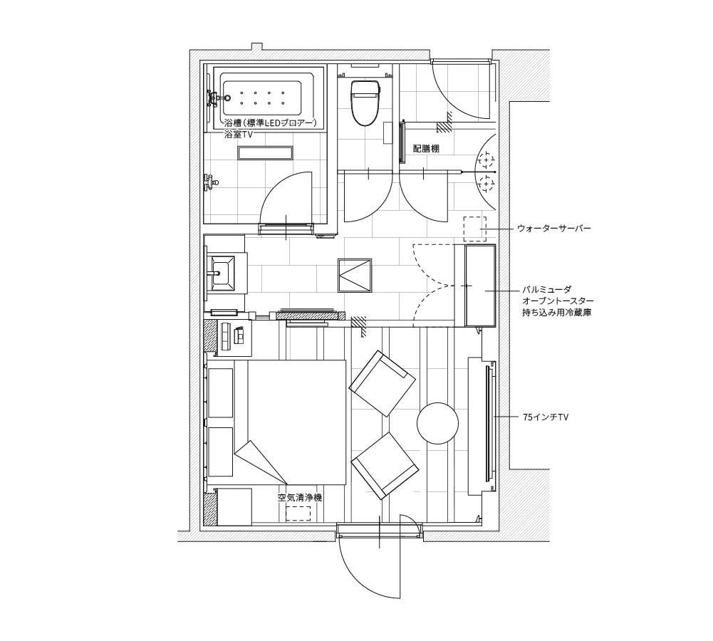 room No.502間取り