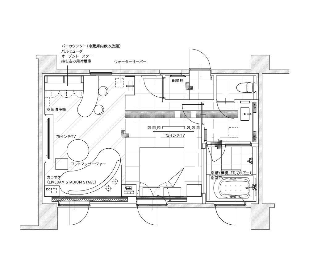 room No.503間取り