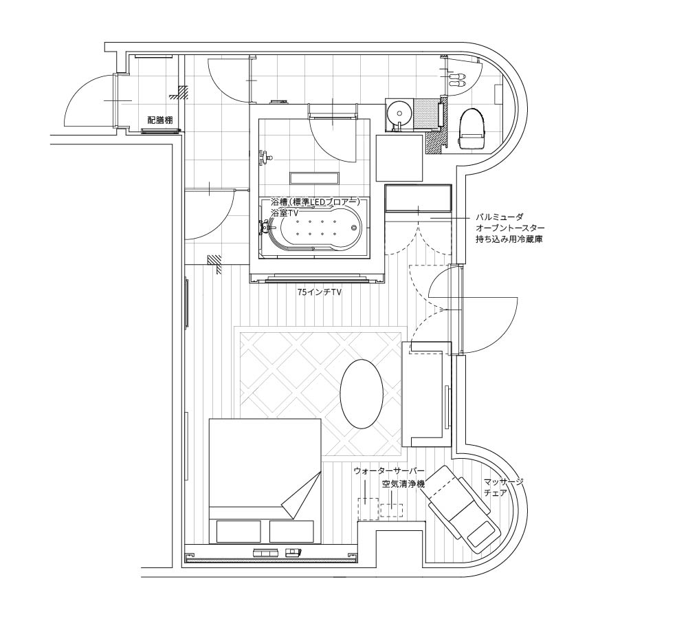 room No.506間取り