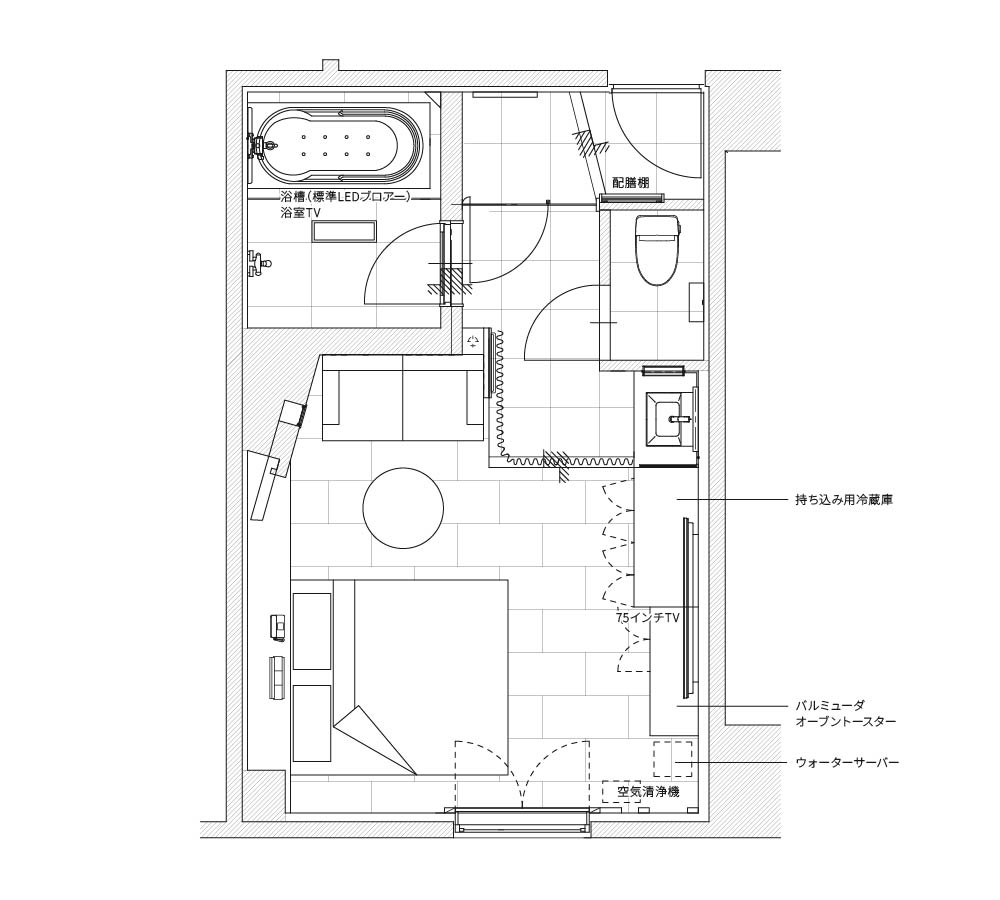 room No.602間取り