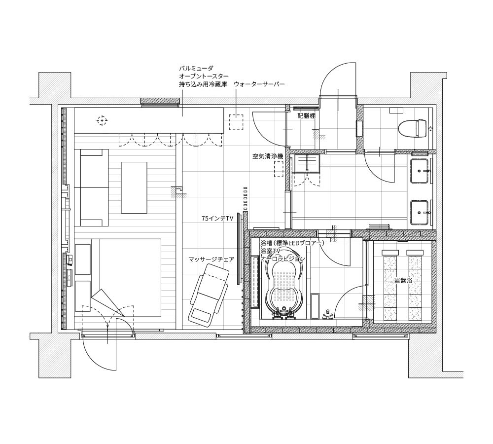 room No.604間取り